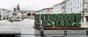 INAUGURA EN VITORIA LA ESCULTURA VEGETAL, NUEVO SÍMBOLO DE LA CAPITAL VERDE